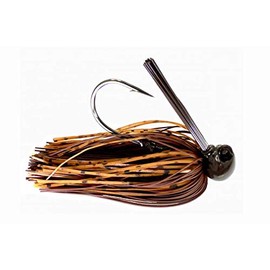 DOBYNS RODS Spotted BASS Special JIG 3/8 OZ/GAMA Hook 4/0 / 3 Pack / 2TONE Brown Craw
