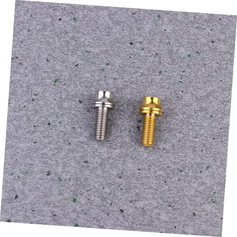 ULTECHNOVO 3sets Aluminum Alloy Screw M5x12mm Bike Screw Replacement Handle