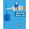 Professional Dudley Hydroflo Equilibrium Float Valve with Plastic tail Side