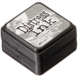 Ranger Hickory Smoke Distress Mini Ink Pad, Grey