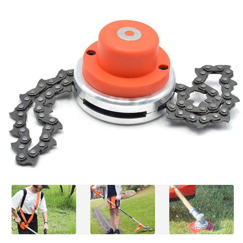 65Mn Chain Trimmer Garden Grass Head Brushcutter Trimmer for Lawn