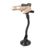 Nail Practice Hand Soft Silicone Mannequin Hand with Adjustable Clamp