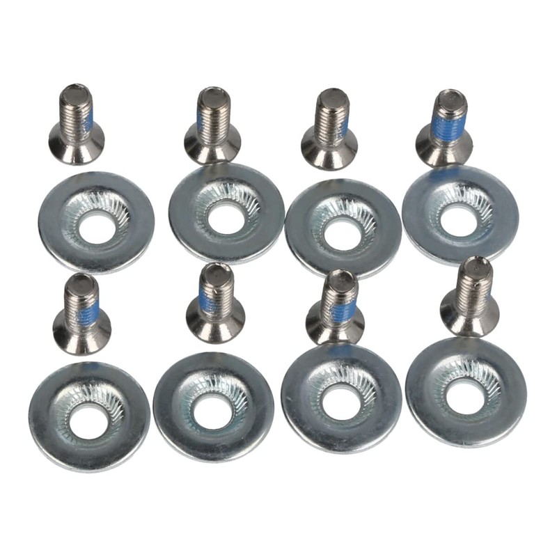 RiSki Screw Set 16 Pieces (8 Screws, 8 Washers) for