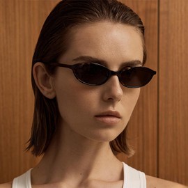 Gafas De Sol Rectangulares Con Estilo,Gafas De Sol Unisex De Moda,Compactas,De Estilo Retro,Cuadradas Ultrafinas.