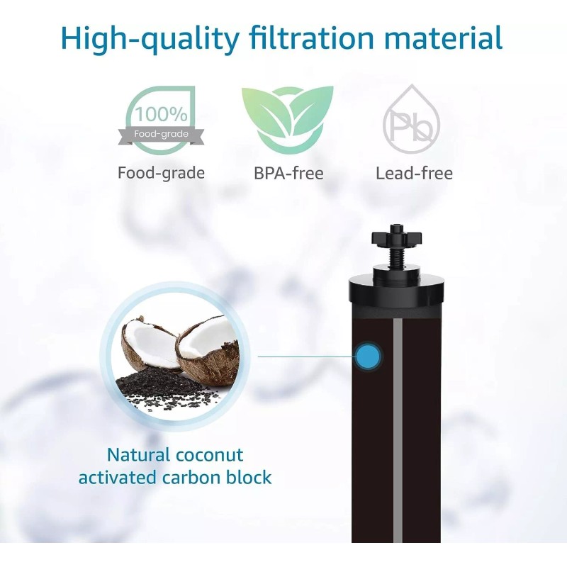 AquaCrest AQUA CREST Water Filter, Replacement for BB9-2® Purification Elements,