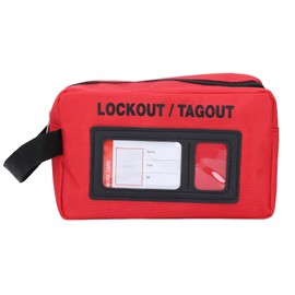Hochstärke Lockout -Tagout -Tasche Hält Polyester -Stoff Organizer für Verschiedene Einstellungen für Innen- und Außenverriegelungsmanagements