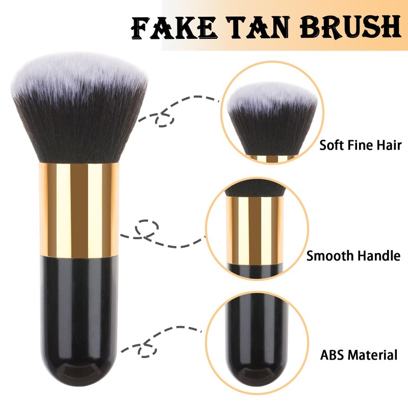 2 Pcs Fake Tan Brush, Self Tan Brush, Self Tanning