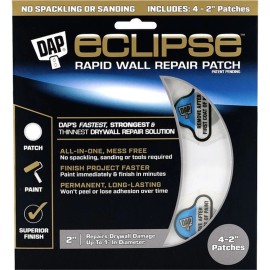 FixtureDisplays DAP 09161 2" Eclipse Rapid Wall Repair Patch (4pk)