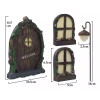 FS Puerta De Hadas Para Decoraciones Árboles Accesorios Jardin
