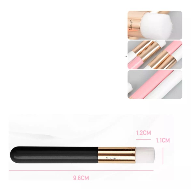 Iconsign 6 Brochas Para Limpiar Pestañas De Mink 1x1 Shampoo