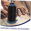 Gatuida 2 Rolls Professional Nylon Sewing Thread for Hand Stitching