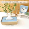 KATOMOKU Dual use clock 9 km-135LBRC Light Blue Radio Clock
