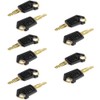 10pcs 5P8500 Ignition Key, Cat Key Replacement Car Assessories Parts