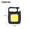 Pocket Flashlights High Lumens, 500mAH, 800 Lumens, Aluminum Alloy +