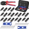 MUYI 47pcs Solar Panel Replacement Tools Kits, 10 Pair Solar