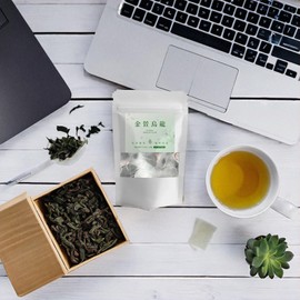 Funcafflow Oolong Tea Bags – Jinxuan Oolong Tea Pack- Premium-Quality Taiwanese Loose Leaf in Pyramid Sachets - Creamy Milk Aroma & Floral Notes - Natural Energy & Uplift for Your Morning - 20-Count