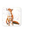 Coaster Fox British Wildlife Hand Painted Animals Coasters Watercolour Art