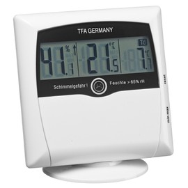 TFA Dostmann digitales Thermo-Hygrometer Comfort Control 30.5011 (weiss)