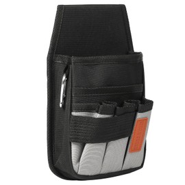 VIDAR TOOLS Small Tool Pouch with Belt Clip,Tool Belt Pouch,Electrician Tool Pouch.5 Pockets and Heavy-Duty Metal Belt Clip Attachment.…