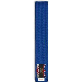 Martial Arts Cotton Solid Coloured Grading Belt - Blue (250cm)