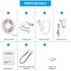 Led Strip Lights 65.6ft White Dimmable Led Light Strip Flexible