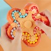 Magic Bean Rotating Cube, Hand Spinner Puzzle Toy, Relief Sensory