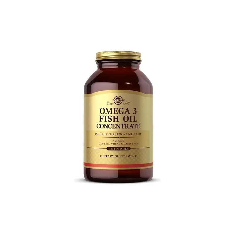 Omega 3 Omega 3 Fish Oil Softgels, 120 Softgels