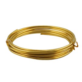 Brass Wire, Brass Wire 4 mm, Brass Wire Diameter 4 mm, Length 3 Metres