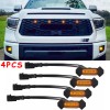 KEEPDSGN For Toyota Tundra Aftermarket RAPTOR Style Grill 4PCS LED