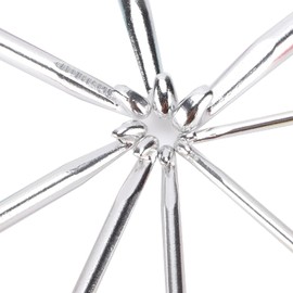 Yosoo Knitting Needles Set Boye Crochet Hooks Plastic Yarn Size 50 Circular Knitting Needles Hair Crochet Hook