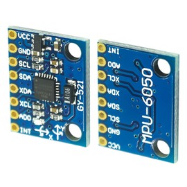 ARCELI 5x GY-521 MPU-6050 Module, 3-Axis Gyroscope and Accelerometer Compatible with Arduino and Raspberry Pi for Motion Sensing Games, Pedestrian Navigators and Posture Linkages