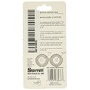 Starrett BE-1 Acrylic Circular Bullseye Level with Flange, 1.180" Diameter,