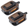 Pedals for Classic Bike, Retro, Vintage, Urban with Resin Block