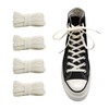UamGlsob 2 Pairs 5/16" Wide Elastic Shoe Laces Replacement Laces