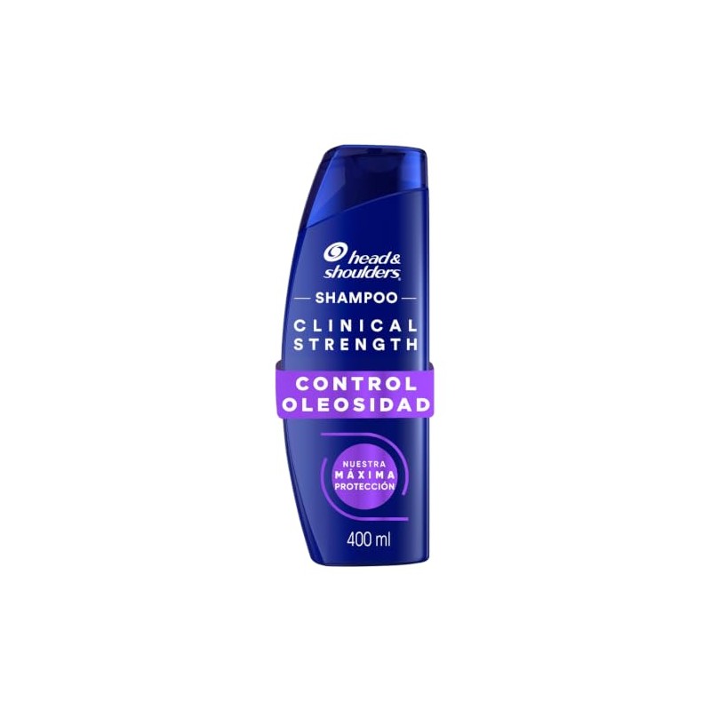 HEAD & SHOULDERS, Shampoo para Caspa, Clinical Strength Control Oleosidad