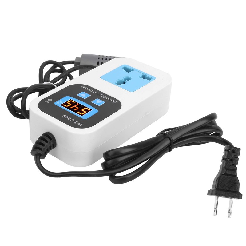 Digital Humidity Controller WT-2000 110-220V 0%~99% RH with Sensor for