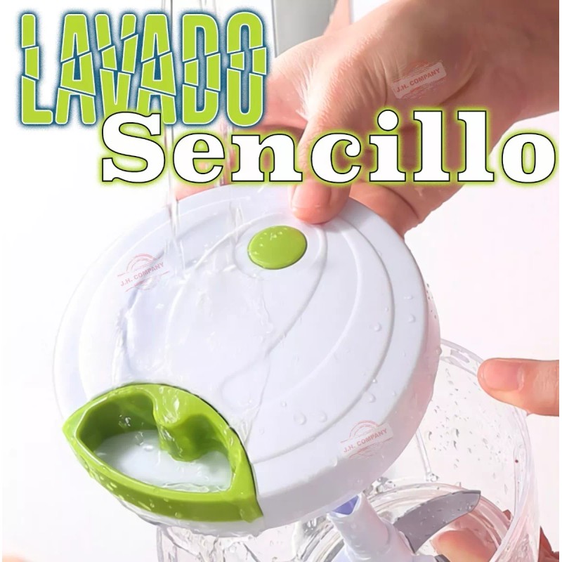 J.H. Company Cortador Para Verdura Manual Picador Alimentos Cocina 9389
