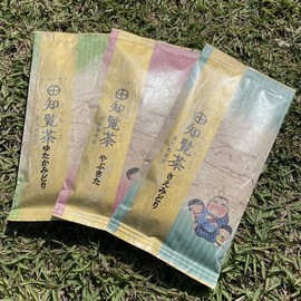 Chiran Green Tea (Saemidori, Yabukita, Yutaka Midori), Set of 3, Kagoshima Tea, Kagoshima Tea, Onakamoto, Kagoshima Prefecture, Japanese Tea, Chiran, Green Tea, Made in Kagoshima