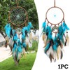 Dream Catcher, Blue Tree of Life with Feathers Dreamcatcher Wall