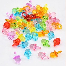 Colourful Mini Decorative Dummy Confetti 90s Decorative Scatter Decoration Christening GoldRock Pack of 50 Table Decoration Baby Shower Decoration Girl Boy Decoration Baby Shower Party Decoration