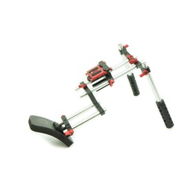 Socom Dual Grip Video Stabilization Shoulder Rig Filmmaker kit w/ 15mm Rail System and Comfortable Soft Rubber Shoulder Pad for BMPCC, DSLR Sony Canon Nikon Cameras Video Camcorders