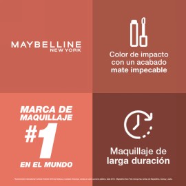 Labial Líquido Maybelline New York Superstay Matte Ink Acabado Mate Color 175 Pink Ringleader