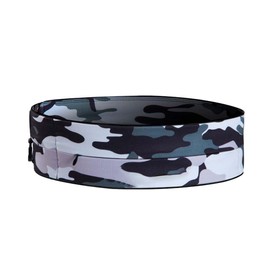 Running Belt for Women & Men, Runners Fanny Pack.Pockets with Zippers.hidden money belt for travel. Slim Thin Elastic Waistband.Marathon Jogger Sport Workout Fitness Exercise Gym Phone Holder Belt.