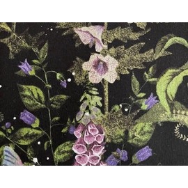 NuggleBuddy New! Microwavable Moist Heat & Aromatherapy Organic Rice Pack-Cold Pack. Lovely Moonlight Botanical Flannel Fabric Infused with Sweet Lavender Aromatherapy! Great Gift Idea!