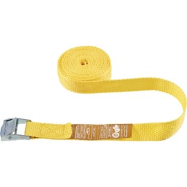 Connex DY270554 Lashing Strap – One Piece – 3.5 m x 25 mm – 250 kg Maximum Load Capacity – With Clamping Lock, Without Hooks – Polypropylene / Lashing Strap / Load Securing / Ratchet Strap /