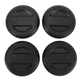 Wheel Hub Center Cap, 4PCS Hub Rim Cap Cover Replacement with Stylish Design Heat Resistanc ABS Material for Polaris RZR RS1 XP 1000 XP Turbo