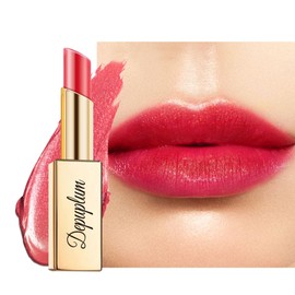Depuplum Red Lipstick Moisturizing for Women Shimmer Tinted Lip Balm Hydrate Nourish Raspberry Lip Gloss Vegan& Cruelty Free Lip Makeup, ZG108 Passion
