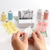YSDMY Mini Printer Sticker Paper Roll 16 Rolls Thermal Paper