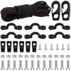 ISURE MARINE Kayak Deck Rigging Kit Accessory 8 ft Bungee