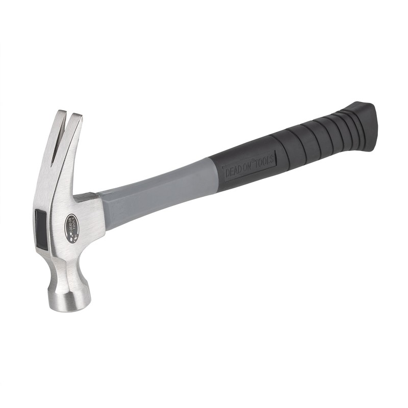 Dead On Tools-16oz Smooth Face Fiberglass Hammer,(DOHFG16S13)